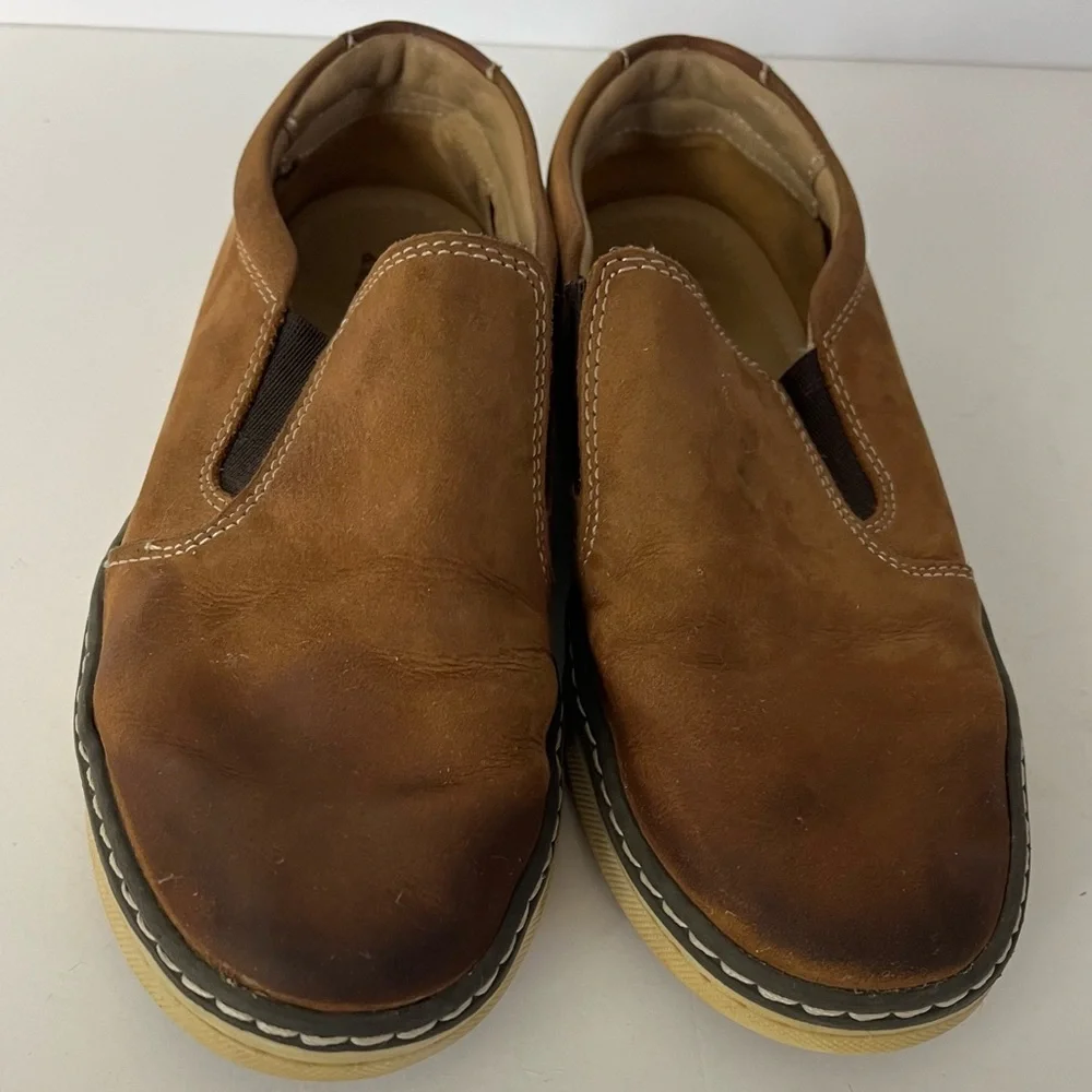 Johnston & Murphy McGuffey Leather Slip-Ons Boy’s Size 2